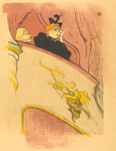 Loge au mascaron doré - Henri de Toulouse Lautrec