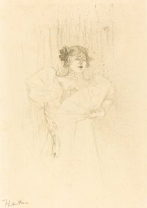 Luce Myres, de face - Henri de Toulouse Lautrec