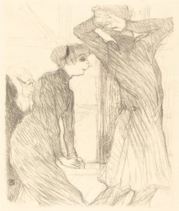 Lugne Poe et Baldy dans Au-dessus des forces humaines - Henri de Toulouse Lautrec