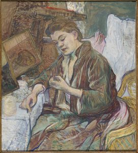 Madame Favre à sa toilette, 1891 - Henri de Toulouse Lautrec