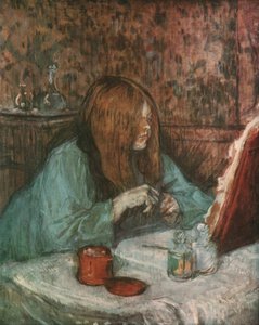 Madame Poupoule à sa toilette - Henri de Toulouse Lautrec