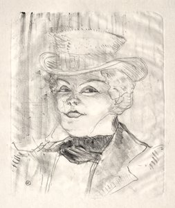 Madame Réjane - Henri de Toulouse Lautrec