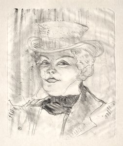 Madame Réjane - Henri de Toulouse Lautrec