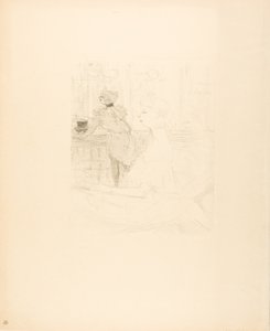 Mademoiselle Leconte - Henri de Toulouse Lautrec