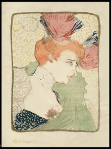 Mademoiselle Marcelle Lender, buste, 1895 - Henri de Toulouse Lautrec