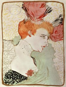 Mademoiselle Marcelle Lender, en buste - Henri de Toulouse Lautrec