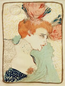 Mademoiselle Marcelle Lender, en buste - Henri de Toulouse Lautrec