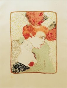 Mademoiselle Marcelle Lender, en buste - Henri de Toulouse Lautrec