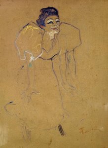 Mademoiselle Polaire - Henri de Toulouse Lautrec