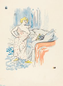 Homme et femme - Henri de Toulouse Lautrec