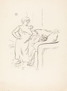 Homme et femme - Henri de Toulouse Lautrec