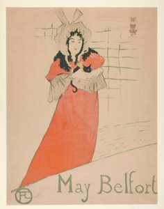 May Belfort - Henri de Toulouse Lautrec