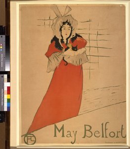 May Belfort, 1895 - Henri de Toulouse Lautrec