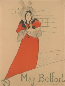 May Belfort, 1895 - Henri de Toulouse Lautrec