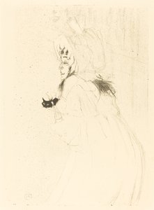 May Belfort saluant, 1895 - Henri de Toulouse Lautrec