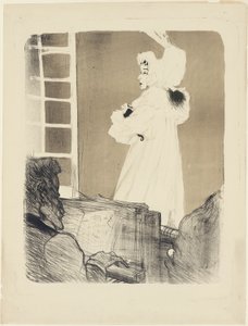 Mlle May Belfort (grande planche) - Henri de Toulouse Lautrec