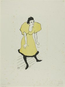 Mademoiselle Polaire - Henri de Toulouse Lautrec