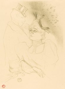 Mlle. Lender et Baron - Henri de Toulouse Lautrec