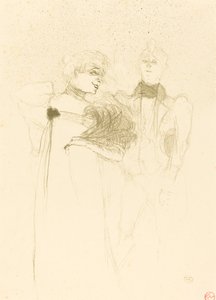 Mlle. Lender dans "Madame Satan" - Henri de Toulouse Lautrec