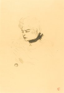 Mlle. Pois Vert - Henri de Toulouse Lautrec