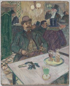 Monsieur Boileau au café - Henri de Toulouse Lautrec