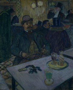 Monsieur Boileau au Café, 1893 - Henri de Toulouse Lautrec