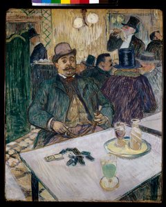 Monsieur Boileau au café - Henri de Toulouse Lautrec