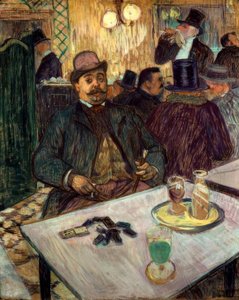 Monsieur Boileau au café - Henri de Toulouse Lautrec