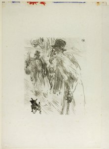 Juifs polonais, Carlsbad, de Au Pied du Sinaï - Henri de Toulouse Lautrec
