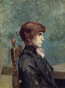 Portrait de Jeanne Wenz - Henri de Toulouse Lautrec
