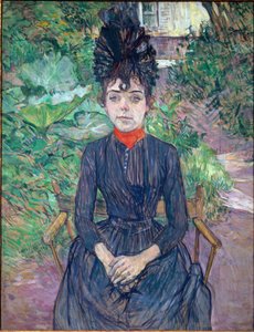 Portrait de Justine Dieuhl - Henri de Toulouse Lautrec