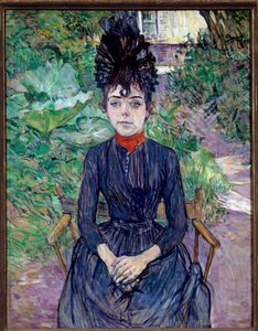 Portrait de Justine Dieuhl - Henri de Toulouse Lautrec