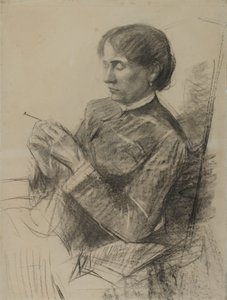Portrait de Madame la Comtesse Adèle de Toulouse-Lautrec, 1882 - Henri de Toulouse Lautrec