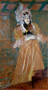 Portrait de Mlle May Belfort, 1895 - Henri de Toulouse Lautrec