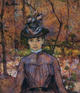 Portrait de Suzanne Valadon - Henri de Toulouse Lautrec