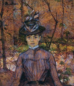 Portrait de Suzanne Valadon 1865-1938 - Henri de Toulouse Lautrec