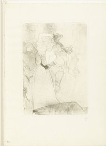 Lender de dos dansant le boléro - Henri de Toulouse Lautrec