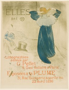 Affiche pour Elles - Henri de Toulouse Lautrec