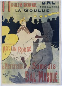 Affiche pour le Moulin Rouge