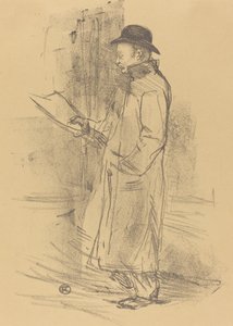 Programme du Bénéfice Gémier, 1897 - Henri de Toulouse Lautrec