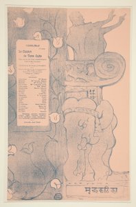 Programme du Chariot de Terre Cuite - Henri de Toulouse Lautrec