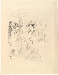 Promenoir - Henri de Toulouse Lautrec