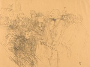 Déposition Ribot - Henri de Toulouse Lautrec