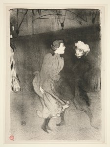 Répétition générale aux Folies-Bergère - Emilenne D - Henri de Toulouse Lautrec