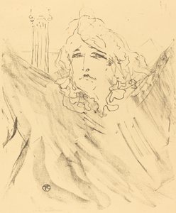 Sarah Bernhardt dans Cléopâtre, 1896 - Henri de Toulouse Lautrec