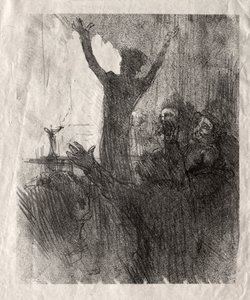 Schlomé Fuss à la synagogue - Henri de Toulouse Lautrec