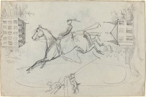 Feuille de croquis - Henri de Toulouse Lautrec