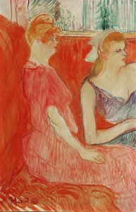 Étude pour Dans le Salon de la Rue des Moulins, 1894 - Henri de Toulouse Lautrec