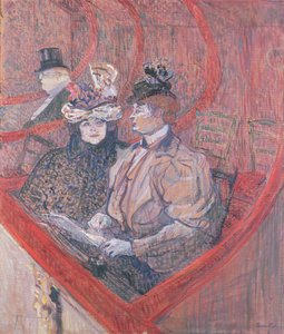 Étude pour La Grande Loge, 1896 - Henri de Toulouse Lautrec