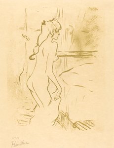 Étude de femme - Henri de Toulouse Lautrec